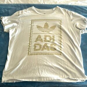 XL Adidas White T-Shirt